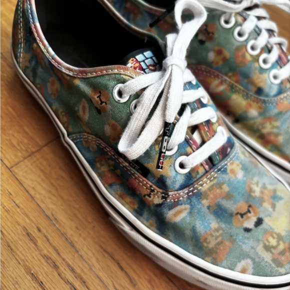 Rare Vans x Nintendo Super Mario Sneakers - Project Pair M 8.5 / W 10 - Picture 5 of 14